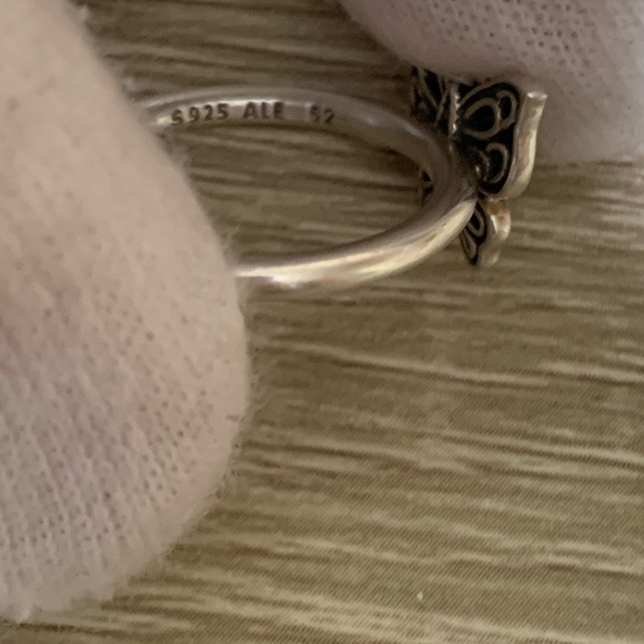 🎉HP🎉Retired Pandora butterfly ring - Picture 9 of 12